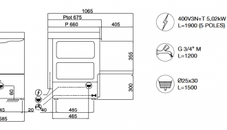 Front-load dishwasher PL56E