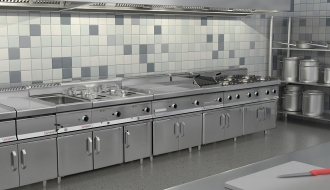Kaasuliesi 4 poltinta 25 kW elektroninen sytytys