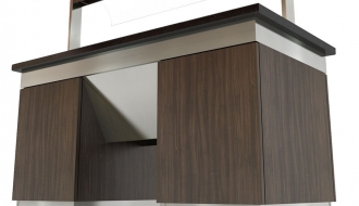 Lämpöhaude buffet vaunu 5xGN1/1