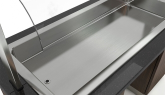 Lämpöhaude buffet vaunu 5xGN1/1