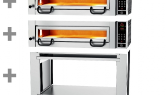 Pizza oven 2 chambers UG4
