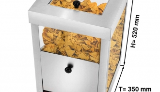 Nachojen / lastujen lämmitin