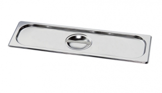 Edelstahl GN Deckel 2/4