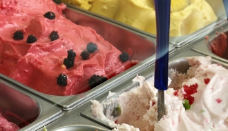 VG3612 CNS ice-cream container 360 x 165 x 120
