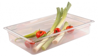Polycarbonate containers GN 1/1 - clear - height 150mm