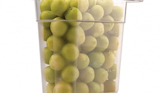 Polycarbonate containers GN 1/9 - clear - height 150mm