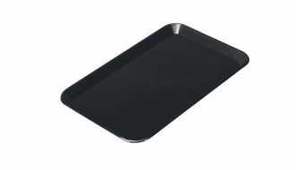 Square dish 300 x 190 x 15 mm - black - Eco-Line