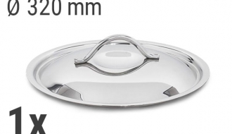 Pot set - 8 pcs. incl. lid | Cooking utensils | Pot | Cooking pot set | Pan | Pot lid | Frying pan | Stainless steel pot | Gastronomy