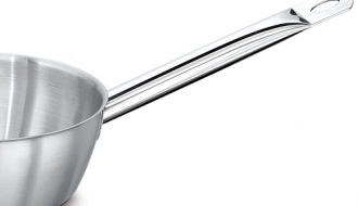 Stiel-Sauteuse - konische Form - Ø 240 mm - Höhe: 80 mm