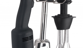 Wall hanger for immersion blender, blender shafts & whisks