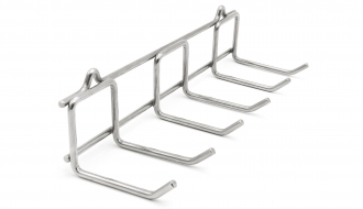 Wall hanger for immersion blender, blender shafts & whisks