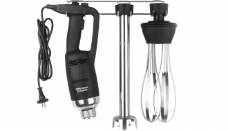 Wall hanger for immersion blender, blender shafts & whisks