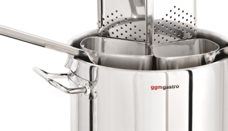 pasta pot - Ø 360 mm - with 4 colanders