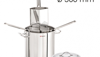 pasta pot - Ø 360 mm - with 4 colanders
