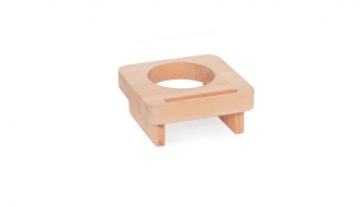 Wooden pot stand – for 1 pot