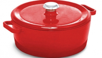 Stew pot - Ø 240 mm - red