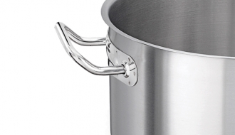 Roasting pan - Ø 400 mm - Height: 200 mm | Cooking pan | Cooking pan | Stainless steel pan | Meat pan