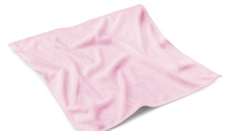 Microfibre cloth rose - 40 x 40 cm - set of 10