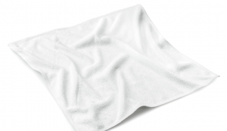 Microfibre cloth white - 40 x 40 cm - set of 10