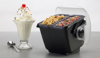 Mini garnish container - 2.2 litres - with lid