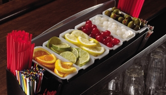 Garnish centre - 3.3 litres - with lid