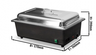 Chafing dish - Electric - GN 1/1 - with lid