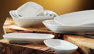 Plate oval - 24 cm - set of 6