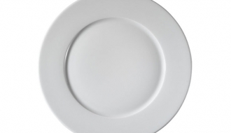 (24 Stück) PERA Weiß - Suppenuntertasse - Ø 17 cm