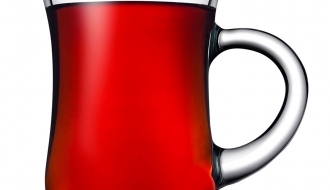 Keyif tea glass with handle - 0.14 litres - set of 24