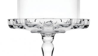 Mini cake stand with base & cover - set of 12