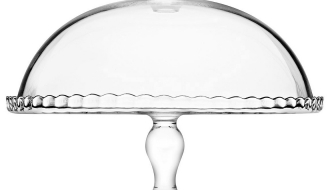Cake stand with base & cover
