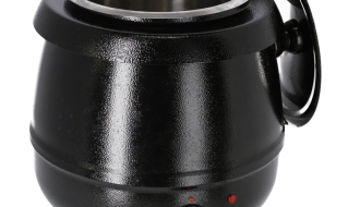 Soep kettle - 9 liters - black