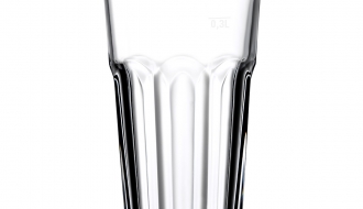 (12 Stück) CASABLANCA - Saft & Longdrinkglas - 365 cc - geeicht bei 0,3 Liter