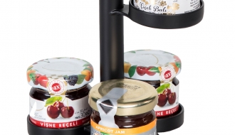 Marmeladen Etagere / Buffetständer - mit 5 Ablagen