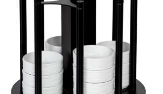 Marmeladen Etagere / Buffetständer - rotierend