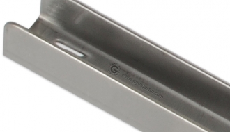 Stainless steel rails 1 left and 1 right (550 mm)