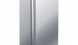 Refrigerator made of stainless steel - 590 liters - with 1 door