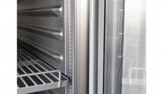 Refrigerator (GN 2/1) - with 1 glass doors