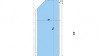 Beverage refrigerators/ cooler 1310 litres - with 2 doors