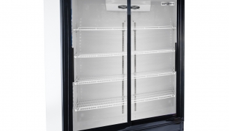 Beverage refrigerators/ cooler  1,29 x 0,76 m - with 2 glasssliding doors
