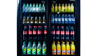 Beverage refrigerators- 880 Liter- 2 doors- Black