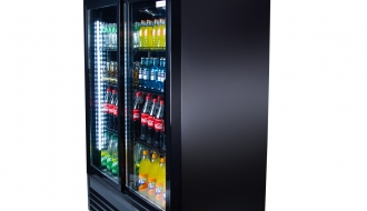 Beverage refrigerators- 880 Liter- 2 doors- Black