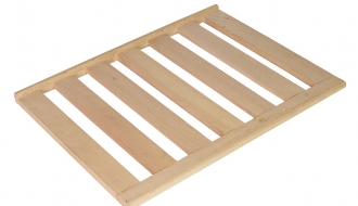Storage rack for wine refrigerator - 521 x 400 mm - wood