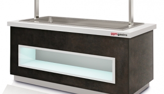 Refrigerated well 4x GN 1/1 - 200 mm deep