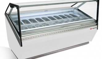 Ice counter - 1,87 x 1,11 m - White