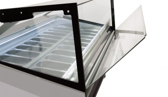 Ice counter - 1,87 x 1,11 m - White