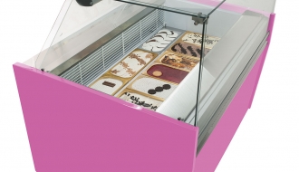Ice counter 1.25 x 0.92 m - pink