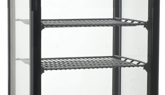 Panorama display case - 98 liters - black