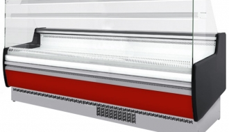 Refrigerated counter Square 2,50 m / 0,95 m