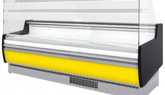 Refrigerated counter Square 2,50 m / 0,95 m